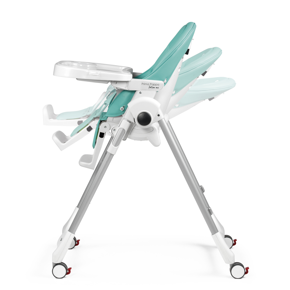 Scaun Masa Peg Perego 2in1 Zero Follow Me Verde - imagine 5