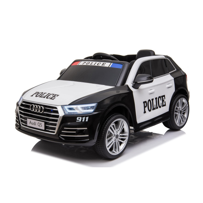 Masinuta Electrica Audi Q5 Politia, Negru