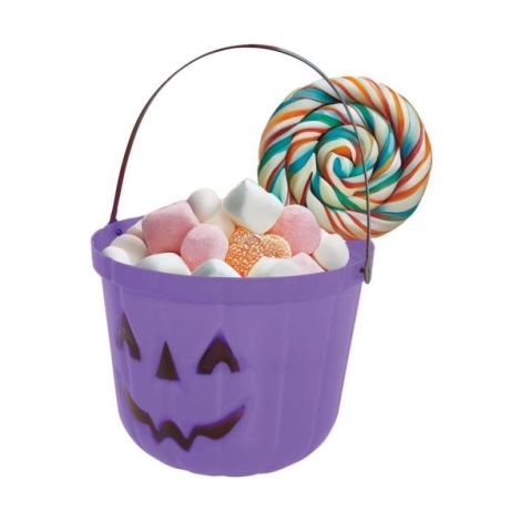 Cos Dovleac Mov Halloween Guirca | Decor - imagine 2