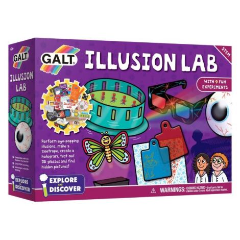 Set Illusion Lab Galt - Experimente 3D și Optică - imagine 4