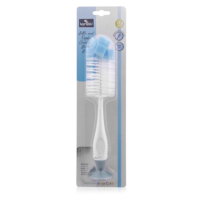 Perie curățat biberoane Lorelli Moonlight Blue - imagine 3