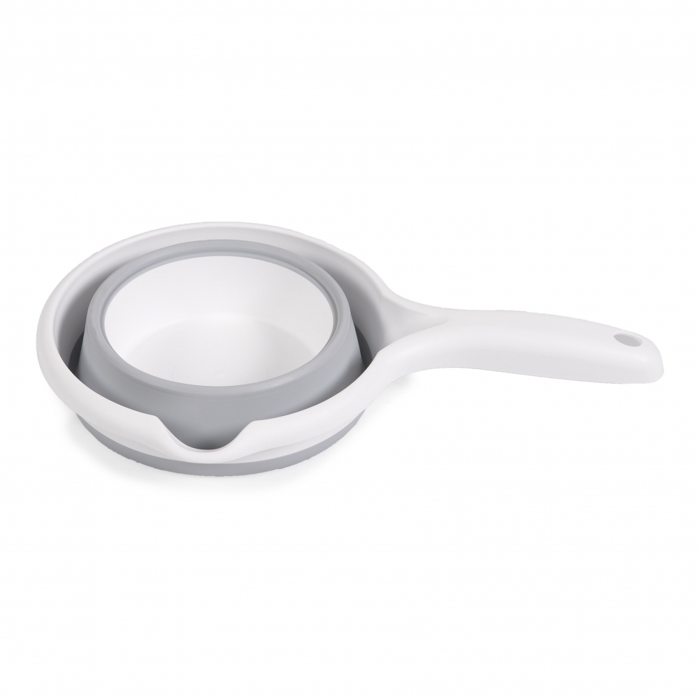 Set Cădiță Pliabilă Cangaroo Hawaii Grey, 4 Piese - imagine 5
