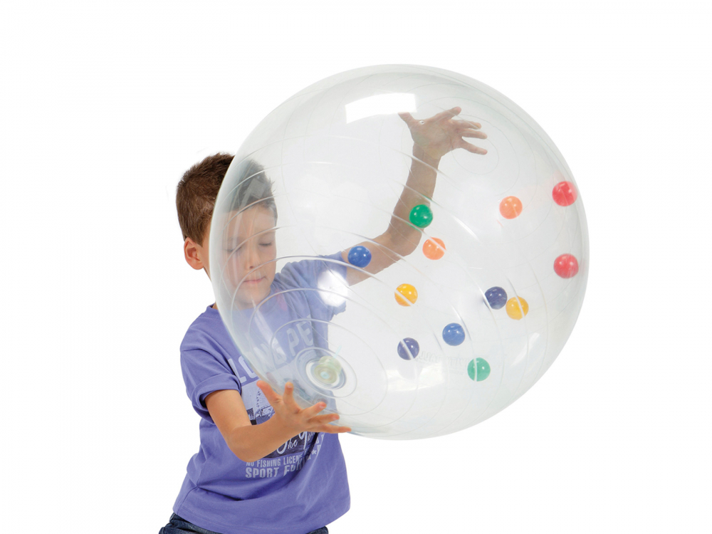 Minge transparentă activitate Gymnic - stimulare vizuală - imagine 3