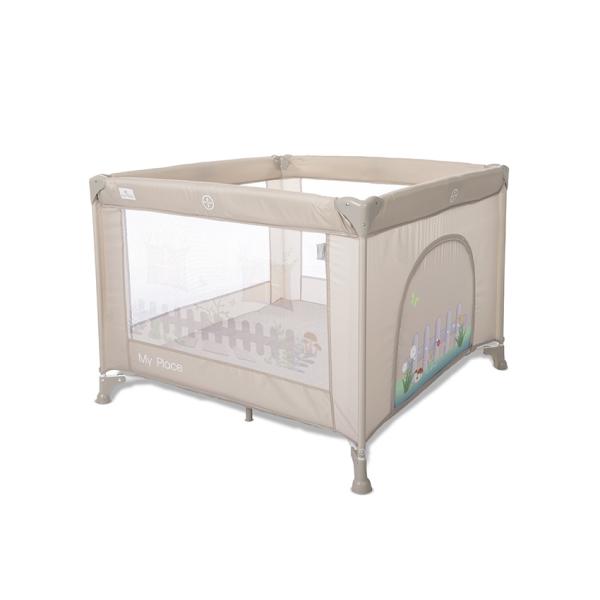Tarc Joaca Lorelli My Place Casuta, Beige - imagine 4