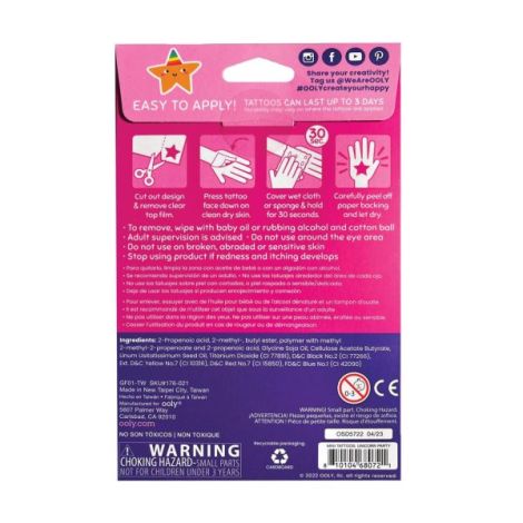 Tatuaje Unicorn Ooly - Magie Temporară - imagine 4
