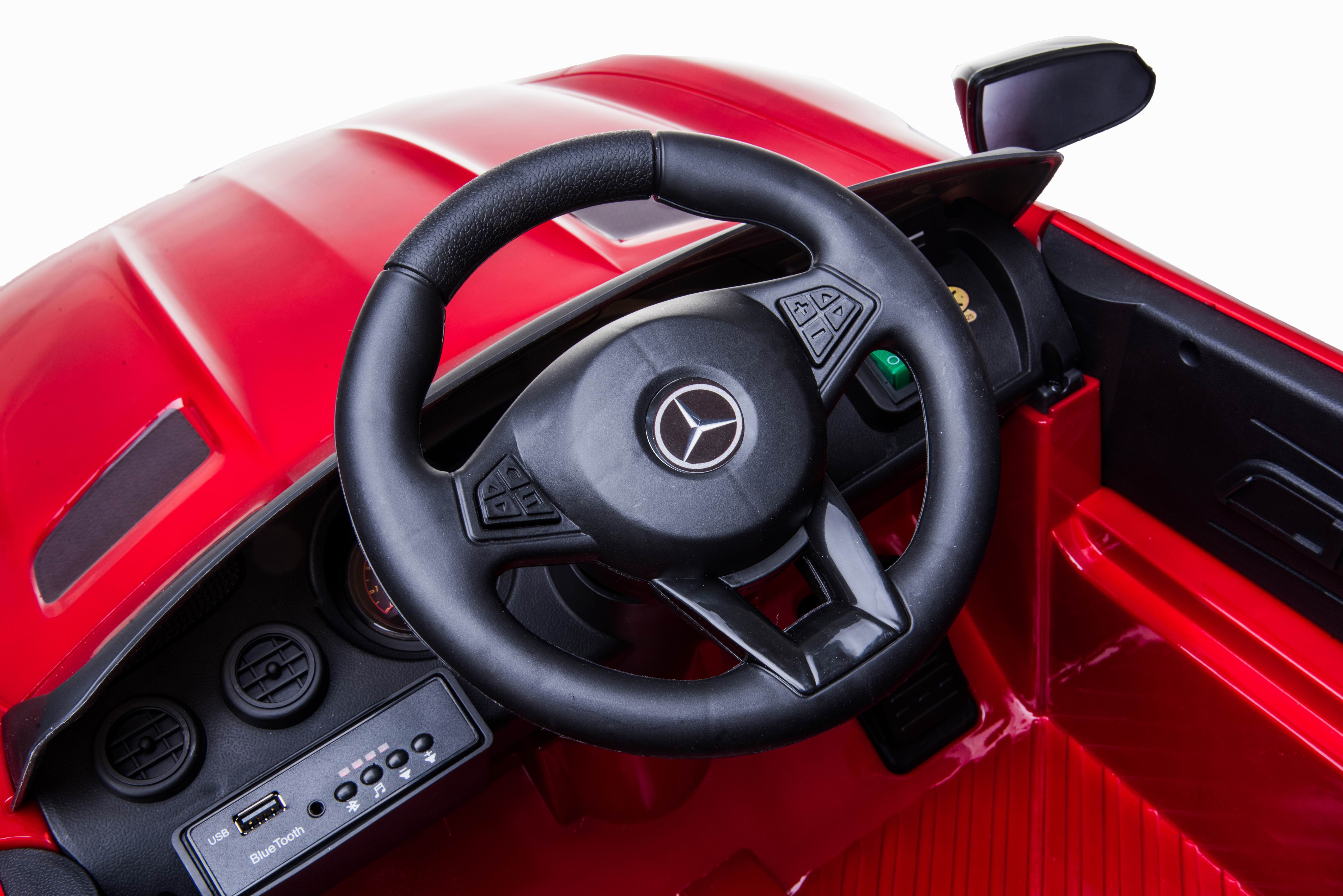 Masinuta Electrica Mercedes GTR-S 12V Visiniu - imagine 4