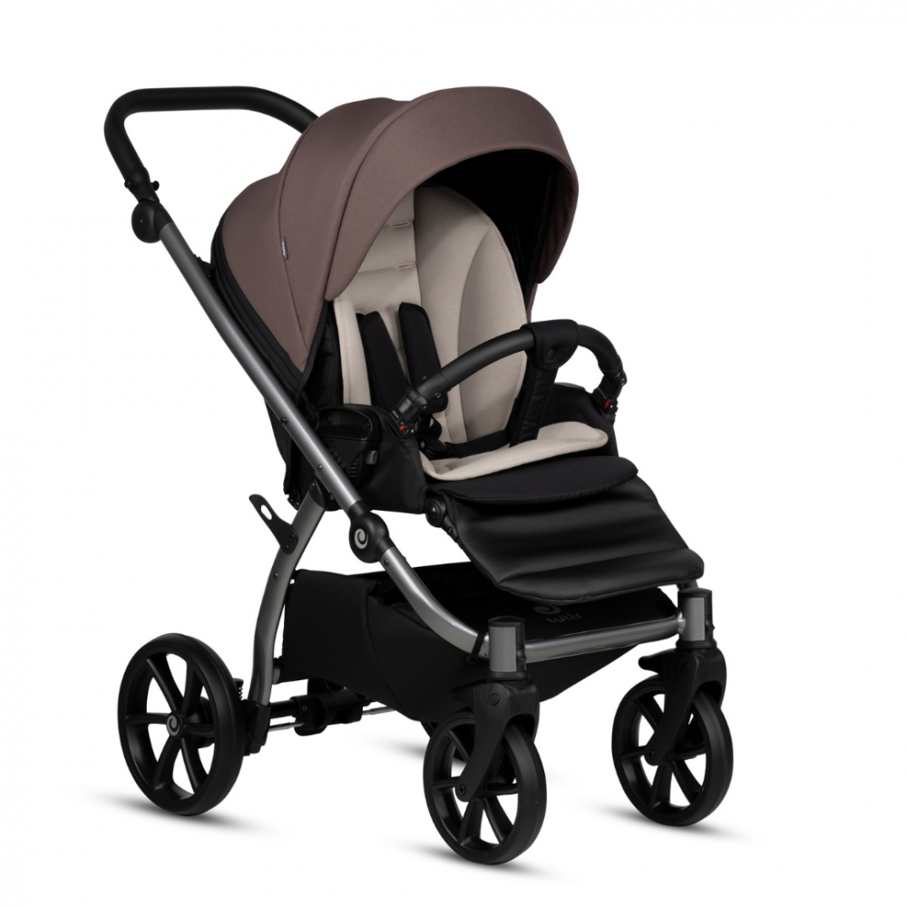 Carucior 2in1 Tutis Uno 5+ Cocoa - Reversibil - imagine 7