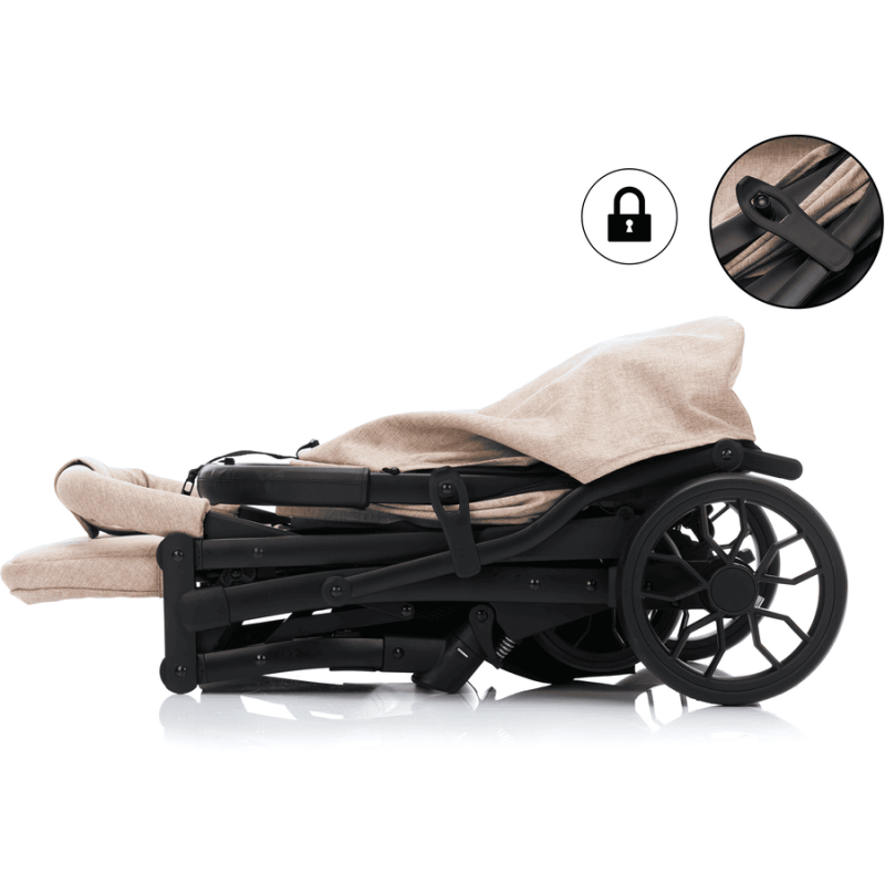 Carucior Sport Fillikid Elite Styler Sand Melange - imagine 10