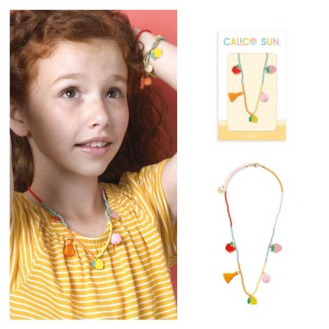 Colier Clementine Ooly | Pandantive Fructe Colorate - imagine 2