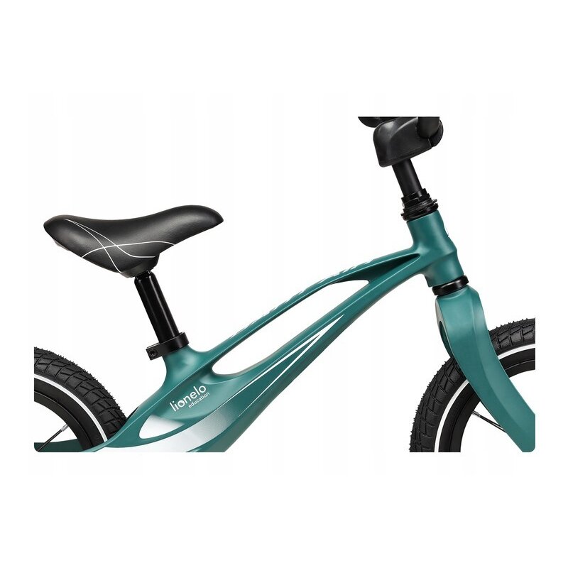 Bicicleta Lionelo Bart Air Green Forest, 12 inch - imagine 4