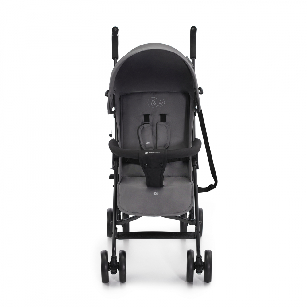 Carucior Kinderkraft TIK Stone Grey, Ușor 6.5kg - imagine 2