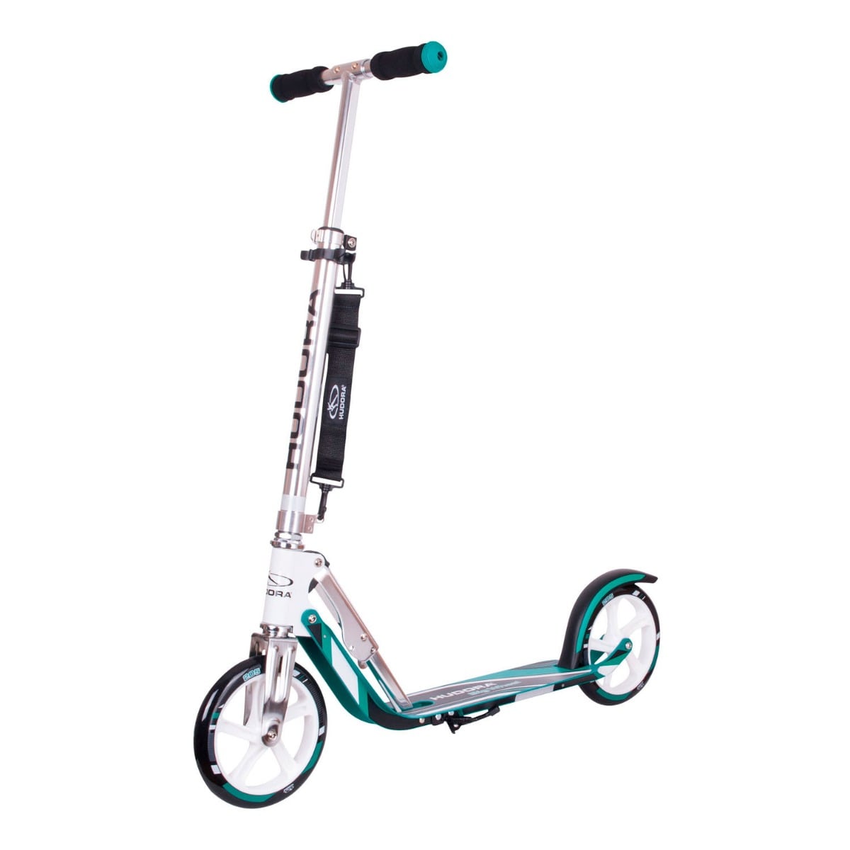 Trotineta Pliabila Hudora Bigwheel 205 Turcoaz