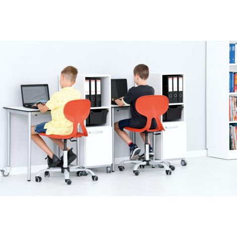 Scaun Moje Bambino Turcoaz Ergonomic Reglabil - imagine 2