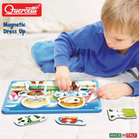 Quercetti Dress Up Carnaval - Joc Creativ Magnetic - imagine 4