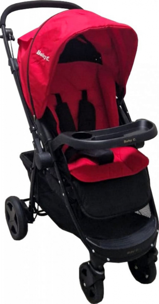 Baby Care SK10 Rosu - Carucior Reversibil Pliabil - imagine 4