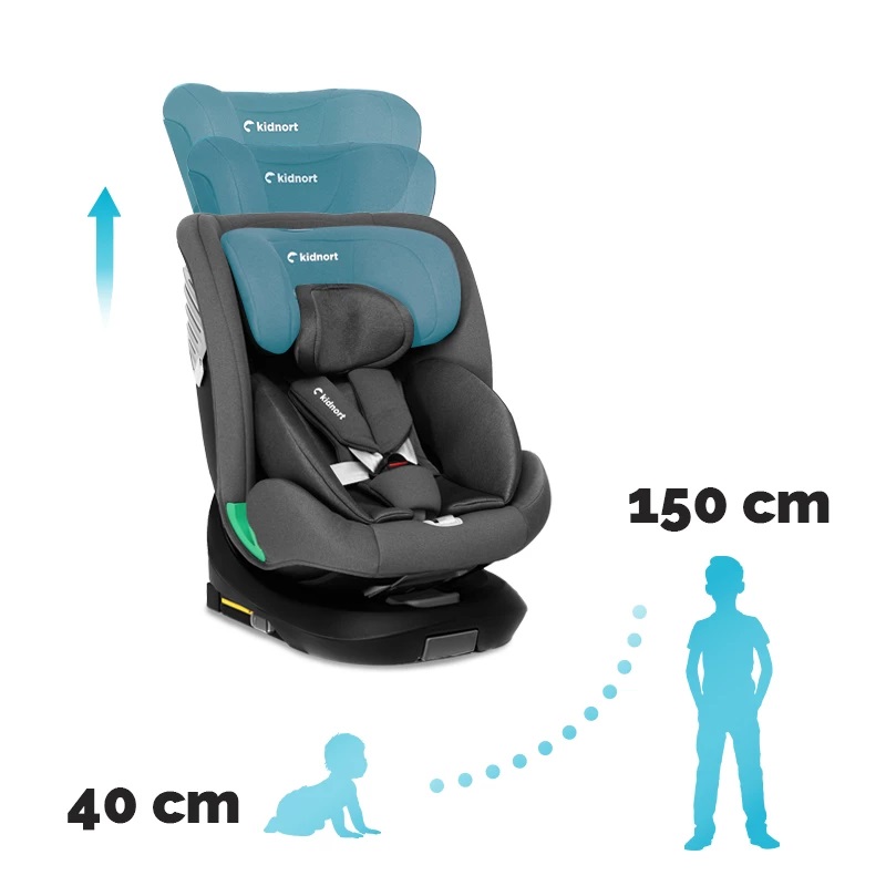 Scaun Auto Kidnort 360° i-Size Siguranta Maxima - imagine 9
