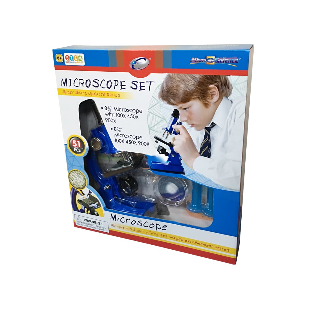 Set Microscop Eastcolight 900X, 51 Piese