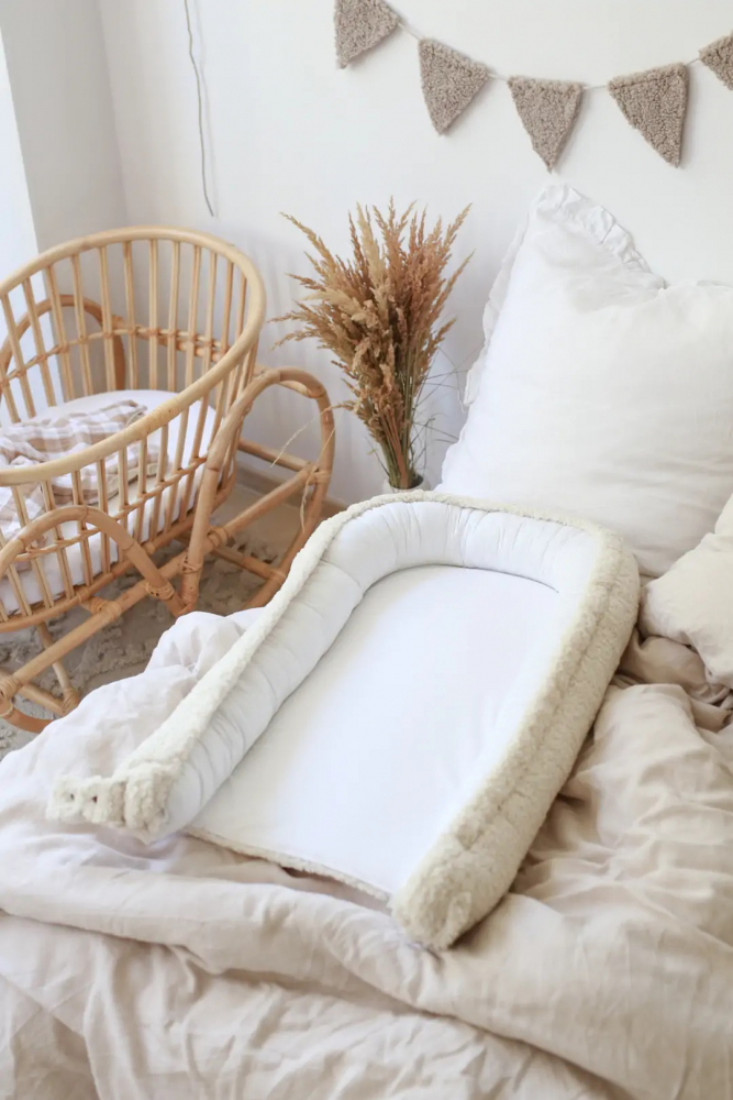 BabyLy Babynest Premium Bumbac Organic 80x50 cm - imagine 3