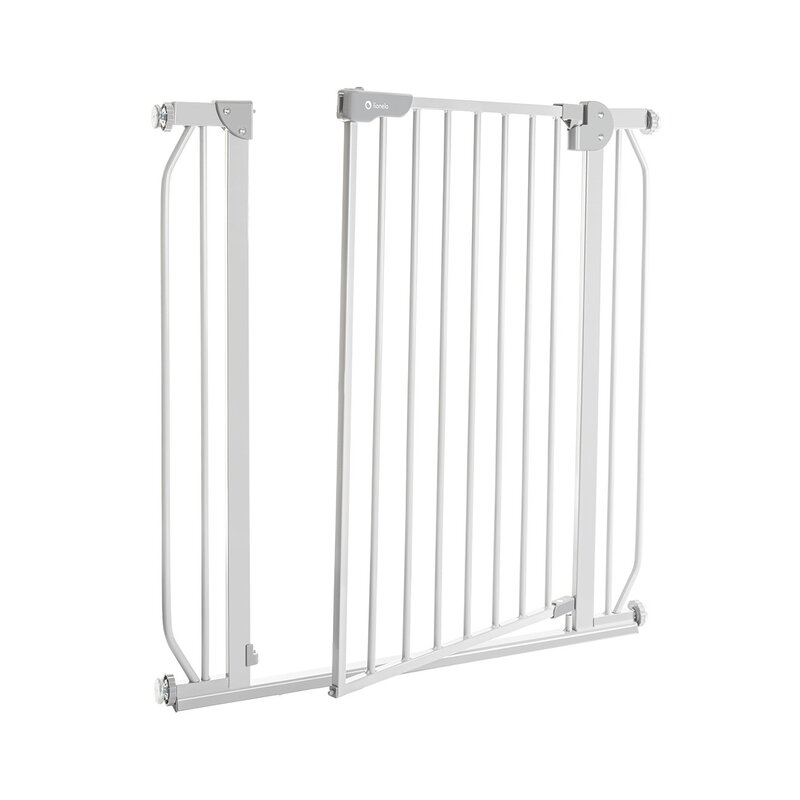 Poartă Siguranță Truus Slim Gri, 105 cm, Lionelo - imagine 8