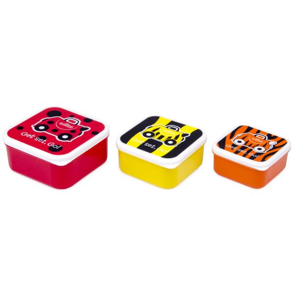 Set 3 Cutiute Gustari Trunki Snack Pots