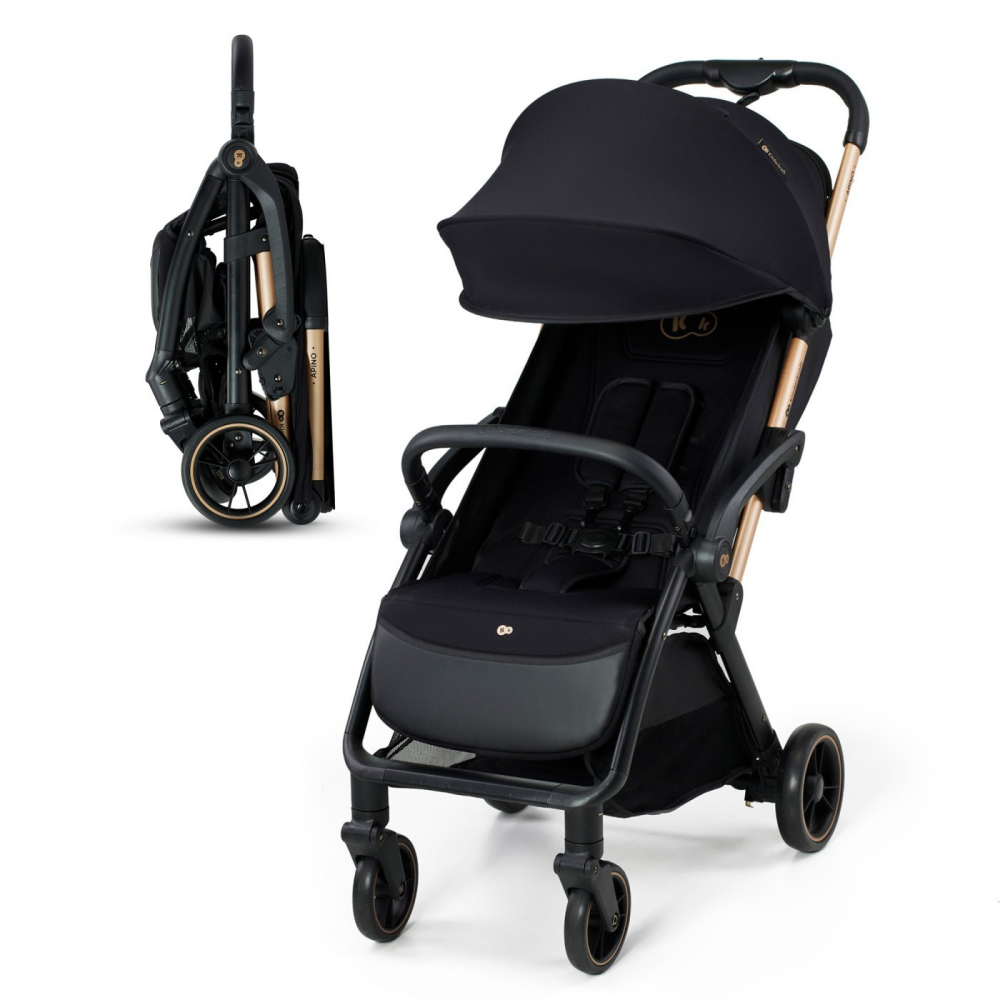 Carucior Sport Kinderkraft Apino 0-22kg Raven Black - imagine 7
