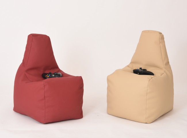 Fotoliu Pufrelax Sunlounger Junior Wine, Copii 2-8 Ani - imagine 3