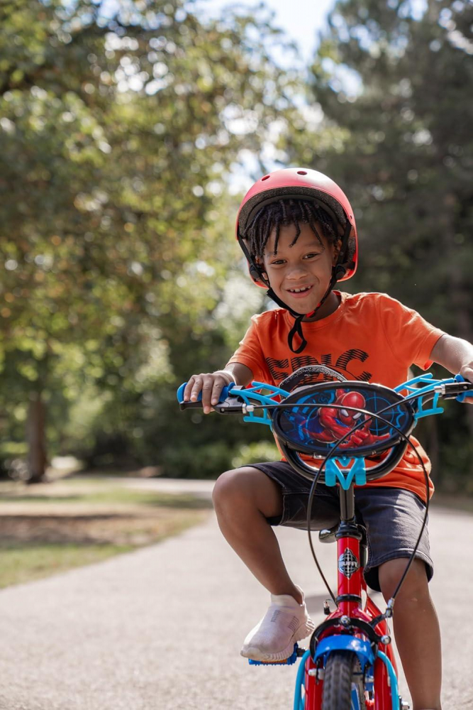 Bicicleta Huffy Spiderman 16" cu roti ajutatoare - imagine 2