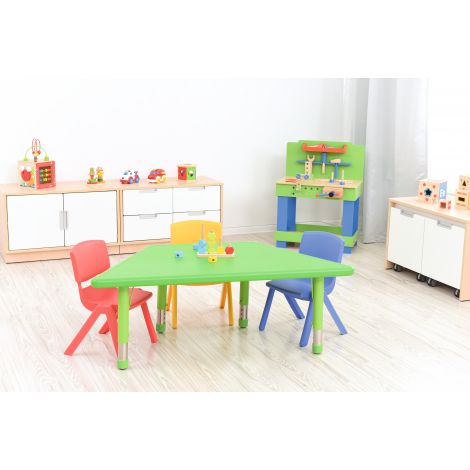 Masa Trapezoidala Reglabila Gradinita Moje Bambino - imagine 2
