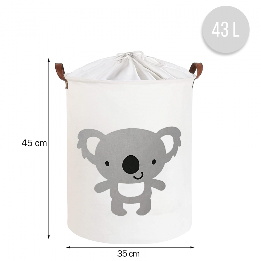 Cos Pliabil Sipo Bumbac 43L - Organizare Eficientă - imagine 2