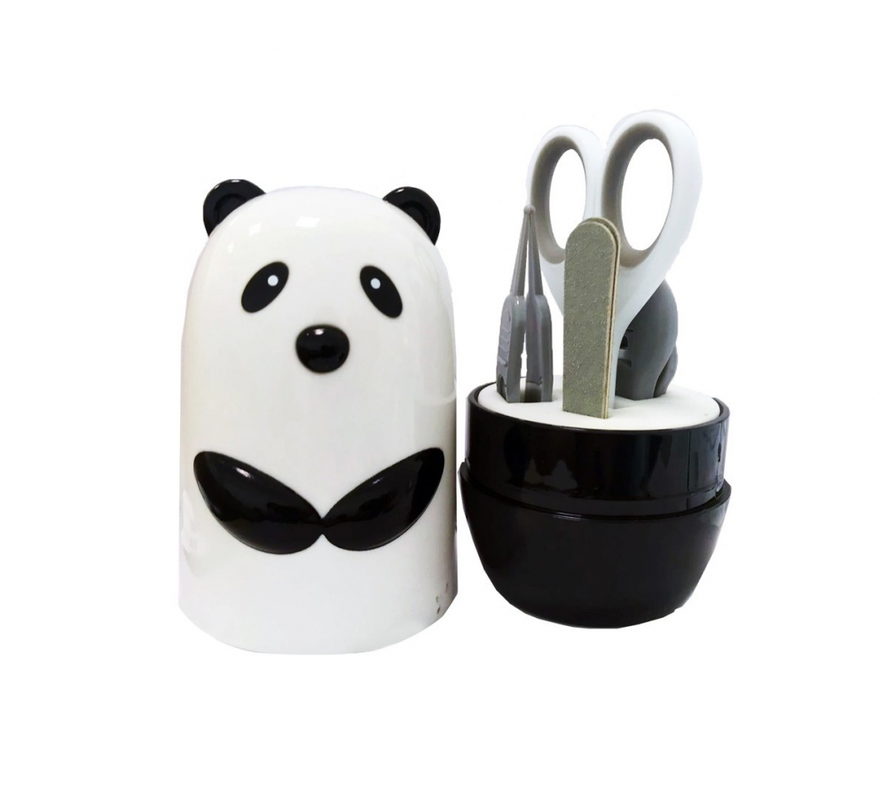 Set Manichiura Bebe Chicco Panda 4-în-1
