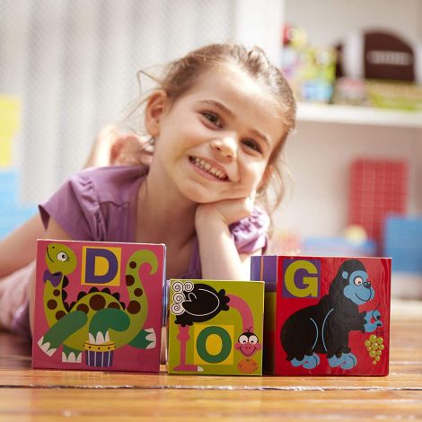 Jucarie Educativa Piramida Alfabet Melissa Doug - imagine 4