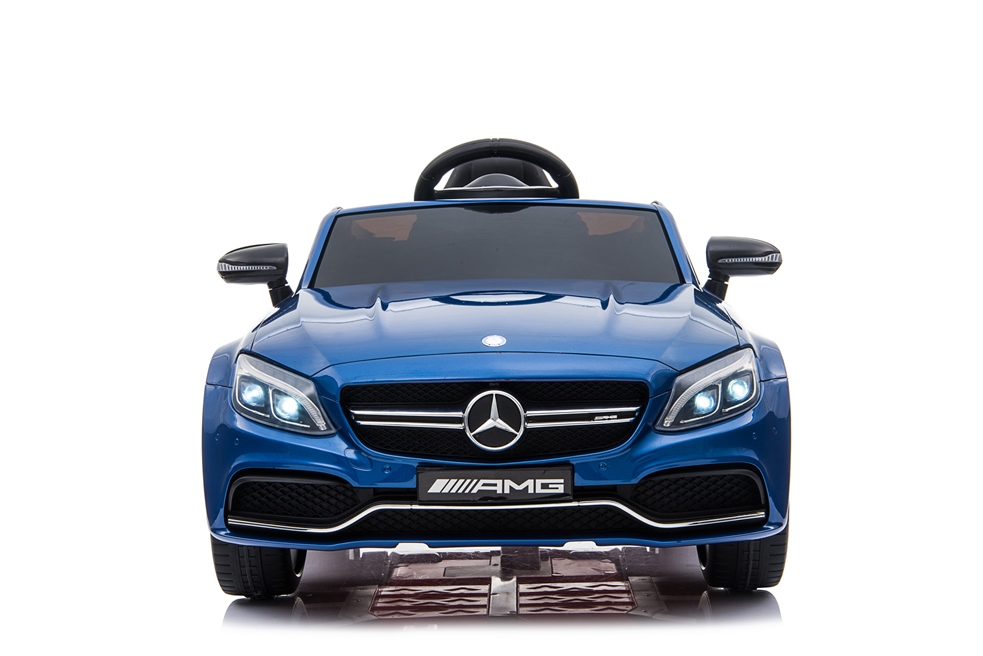 Masinuta Electrica Mercedes AMG C63s Albastru - imagine 4