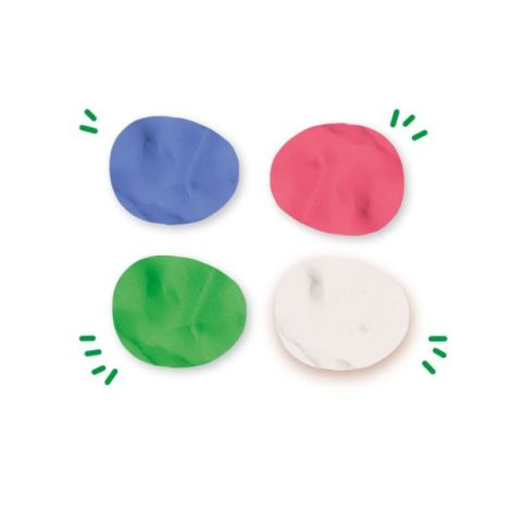 Plastilina Vegana SES Relax 4 Culori - imagine 3