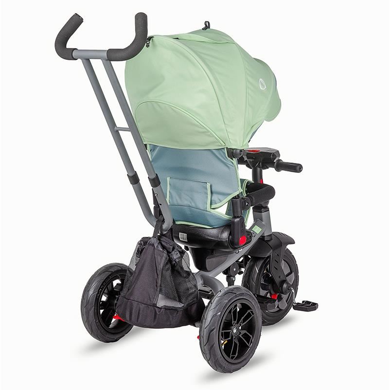 Tricicleta Coccolle Pianti Verde Multifunctionala
