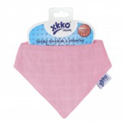 Eșarfă Bumbac Organic XKKO Light Pink