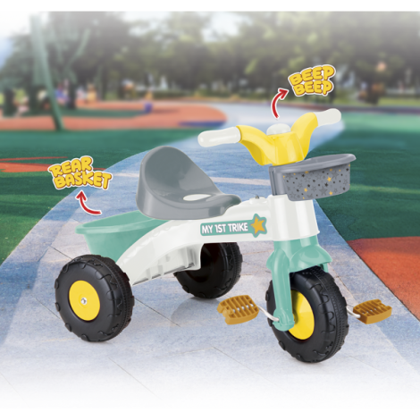 Tricicleta Dolu My 1st Trike Pastel 2+ Ani - imagine 6