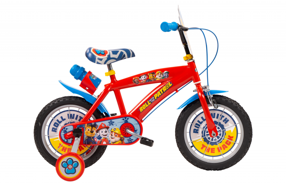 Bicicleta Toimsa Paw Patrol 14" Red cu Roti Ajutatoare - imagine 8