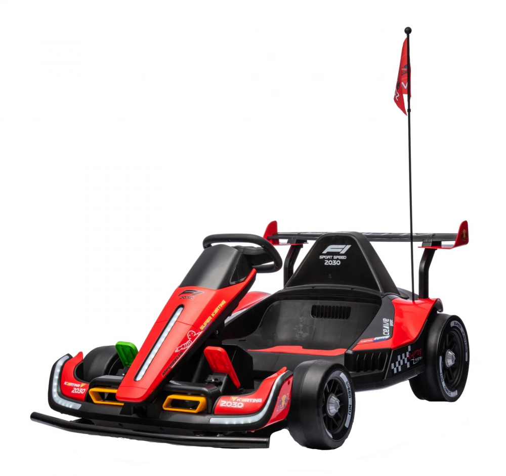 Kart Electric Red Nichiduta, 2 Motoare, Telecomanda - imagine 4