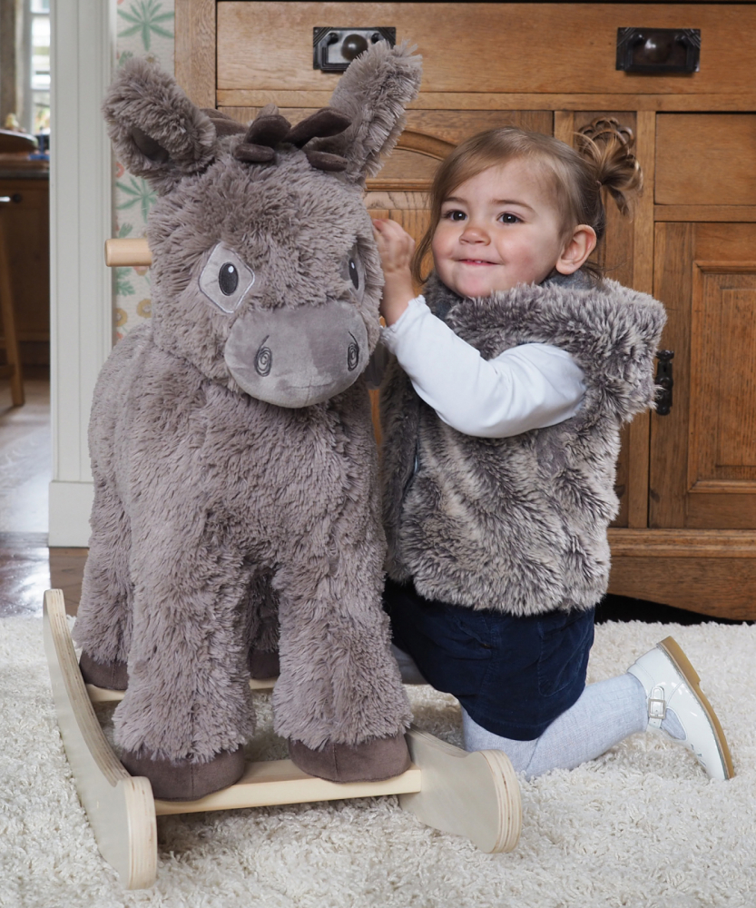 Balansoar Little Bird Norbert Donkey Senzorial - imagine 3