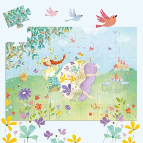 Puzzle Djeco Zana Primaverii 36 Piese - imagine 4