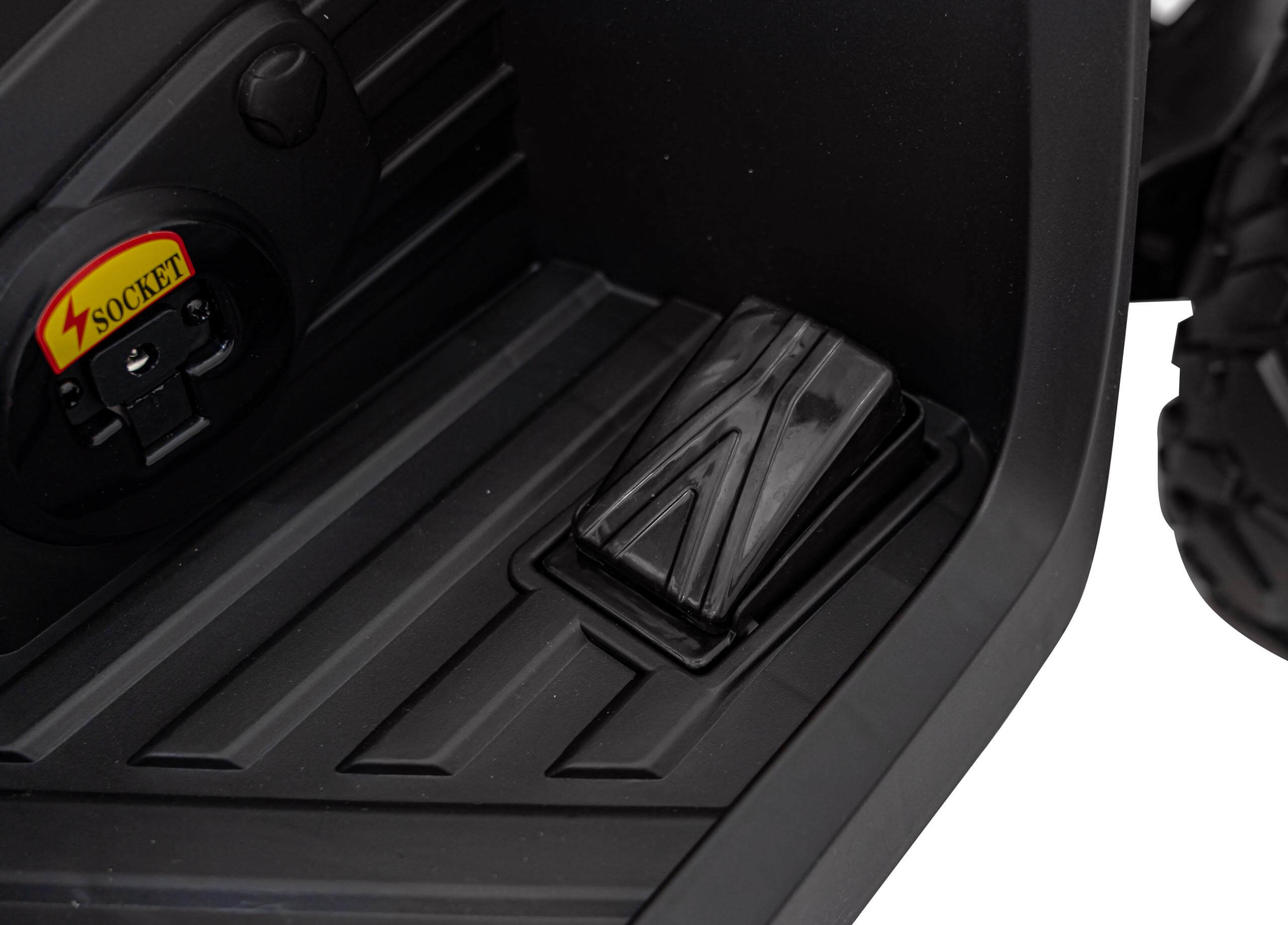 ATV Electric McLaren MCL 35 Gri pentru Copii - imagine 4