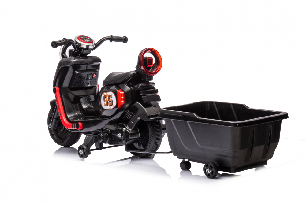 Nichiduta SafeRider 95 - Motocicleta electrică cu remorcă - imagine 4