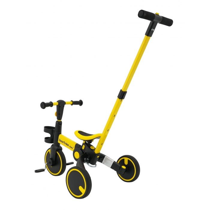 Sportrike SporTrike 3-in-1 Galben | Tricicleta Copii - imagine 2