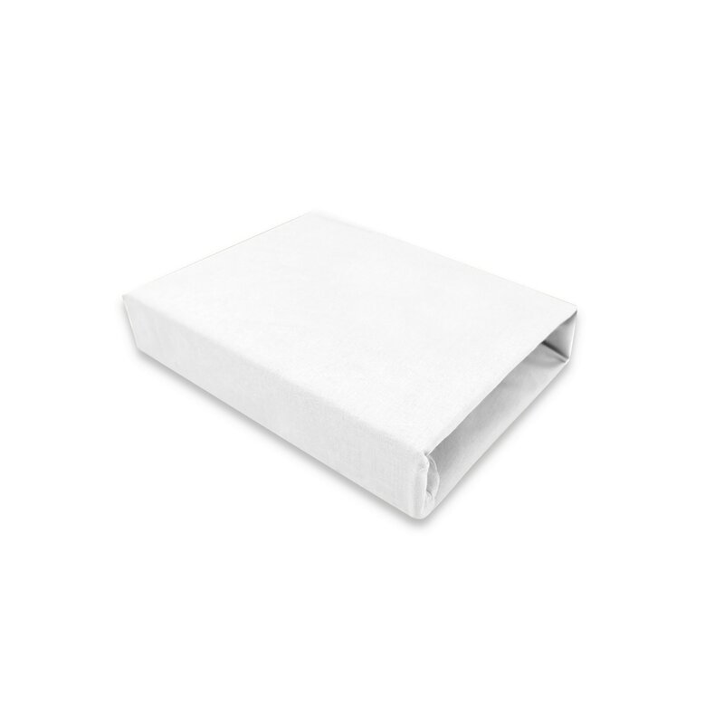 Cearceaf Qmini Bumbac Jersey 90x40 cm Oeko-Tex