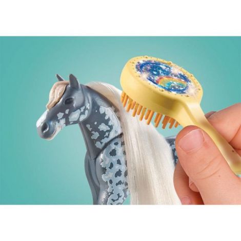 Playmobil Grajad cu Amelia și Calul Whisper - imagine 6