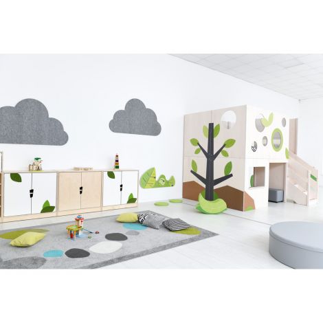 Complex Joacă Flora Moje Bambino - Lemn Interior - imagine 14