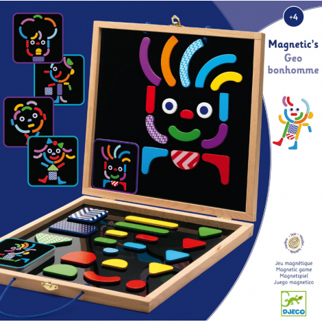 Geobonhomme Djeco - Joc Magnetic cu Servietă - imagine 3