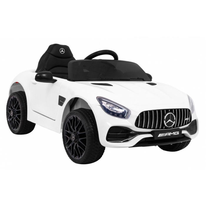Masinuta Electrica Mercedes GT 70W, Alba - imagine 4