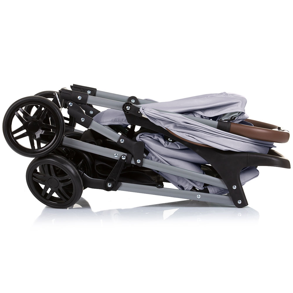 Carucior Chipolino April Ash Grey, 0-22 kg - imagine 5