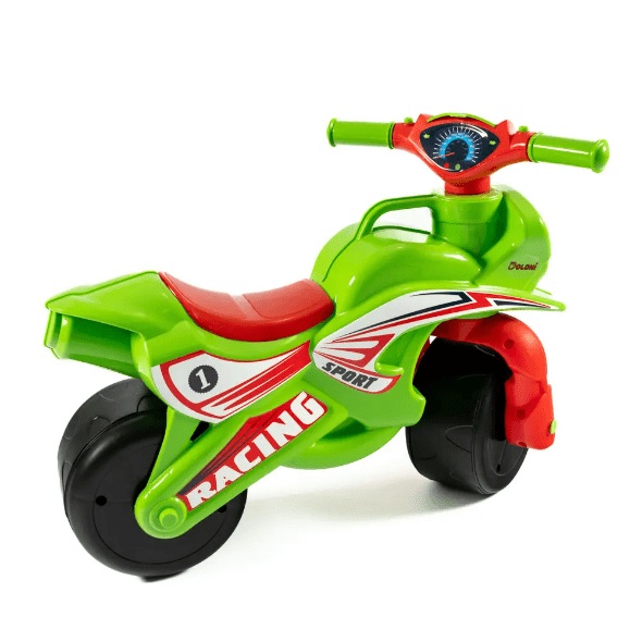 Motocicleta Mykids Racing Verde-Roșu | Fără Pedale